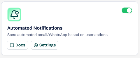 Automated Notifications