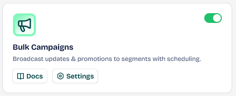 Bulk Campaigns